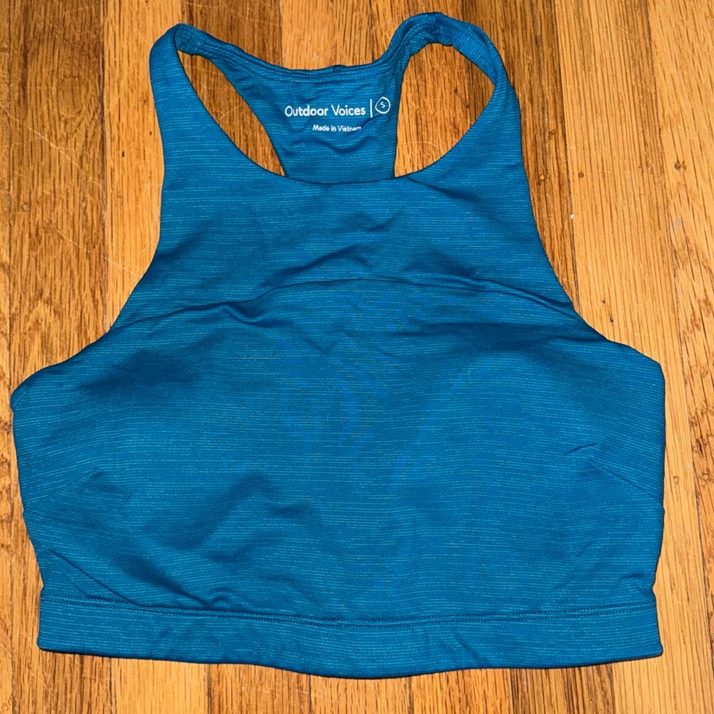 Outdoor Voices TechSweat Crop Bra Top